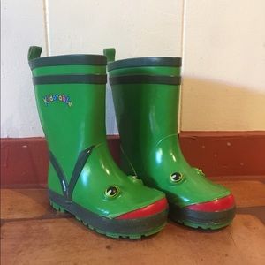 Toddler Frog Rain Boots